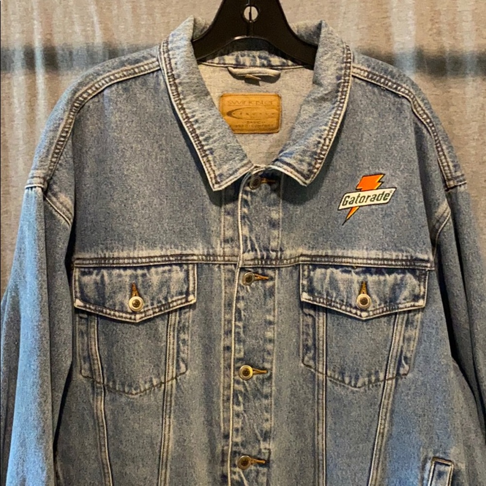Vintage Gatorade Jeans Jacket